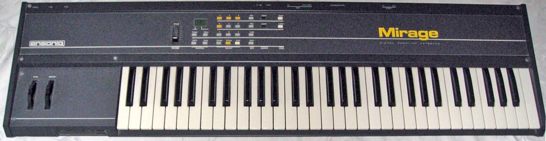 Ensoniq Mirage DSK-8 61 Note Sampler Keyboard Used